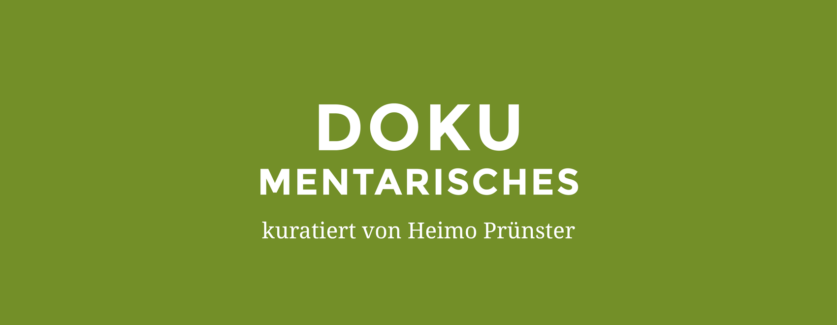 dokumentarisches